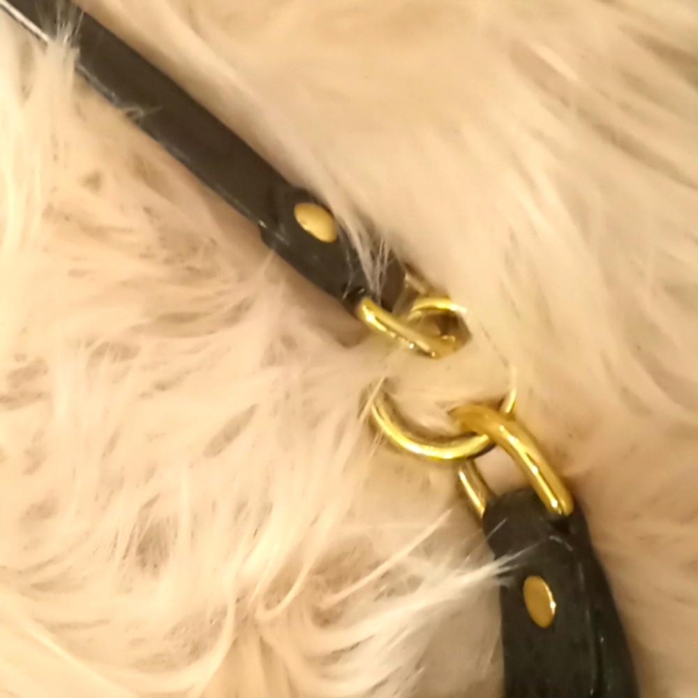 Coach Ashley Black Leather/Python Shoulder Bag - image 3